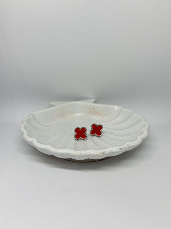 RED LOVE EARRINGS
