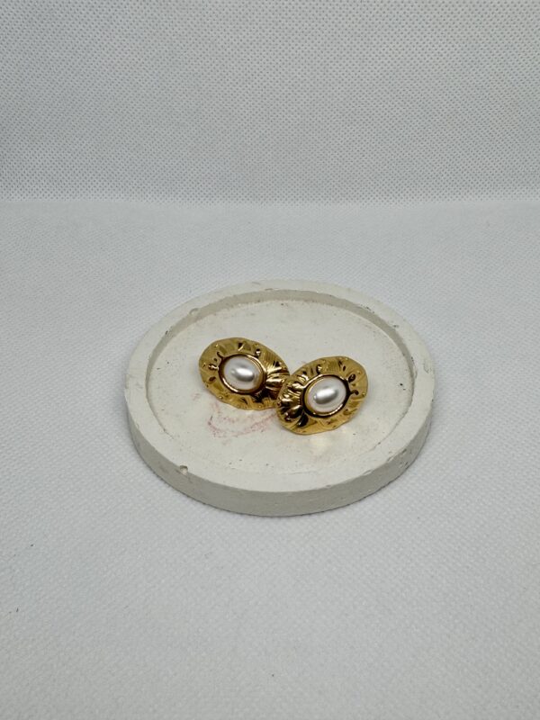 AEL PEARL GOLD EARRINGS